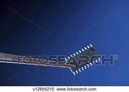 Electronic chip. View Large Photo Image Stock Image - Electronic chip.. Fotosearch
