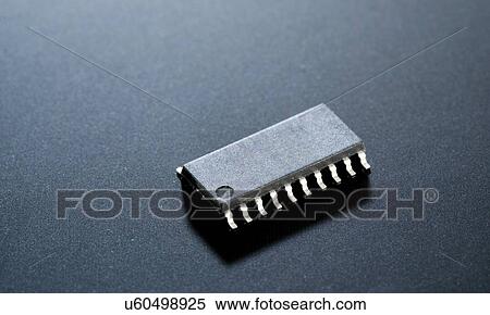 Stock Photography - Electronic chip.. Fotosearch