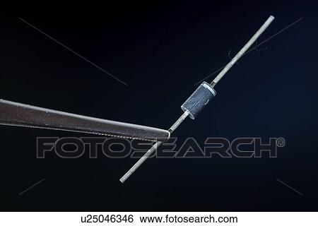 Stock Photograph - Electronic component.. Fotosearch