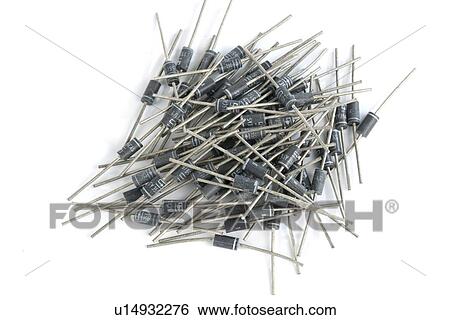 Stock Photograph - Electronic components.. Fotosearch