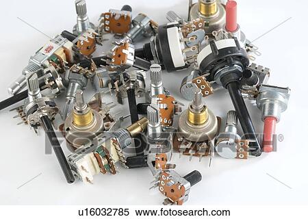 Stock Photography - Electronic components.. Fotosearch