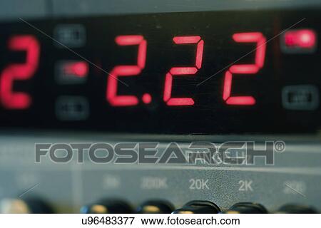 Electronic measuring instrument display. View Large Photo Image Stock Photo - Electronic measuring instrument display.. Fotosearch