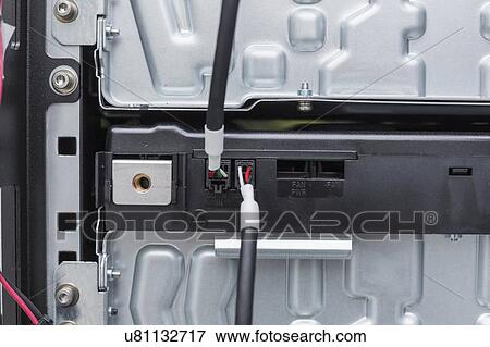 Stock Photo - Energy storage batteries for backup power to an electric power plant.. Fotosearch