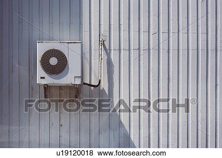 Stock Photo - External air conditioning unit.. Fotosearch
