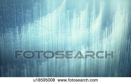 Stock Photo - Fibre optics, illustration.. Fotosearch