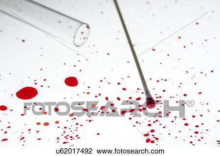 Stock Image - Forensic evidence collection.. Fotosearch