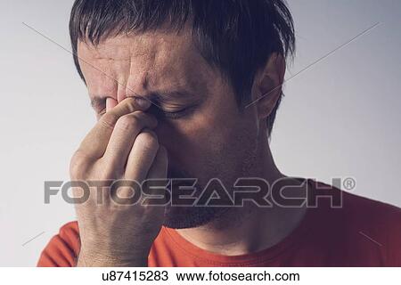 Stock Image - Forgetful man.. Fotosearch