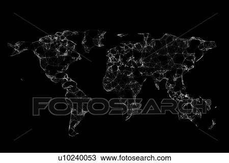 Global communication, conceptual computer illustration. View Large Photo Image Stock Image - Global communication, conceptual computer illustration.. Fotosearch