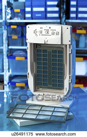 Stock Photography - HEPA air filter system.. Fotosearch