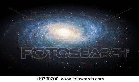 Illustration of our galaxy, the Milky Way seen obliquely, with the arms and the central bar in their approximate known locations. There are four major arms and one arm fragment (Orion-Cygnus or Local) where the Sun is found. In the annotated version... View Large Photo Image Stock Image - Illustration of our galaxy, the Milky Way seen obliquely, with the arms and the central bar in their approximate known locations. There are four major arms and one arm fragment (Orion-Cygnus or Local) where the Sun is found. In the annotated version.... Fotosearch