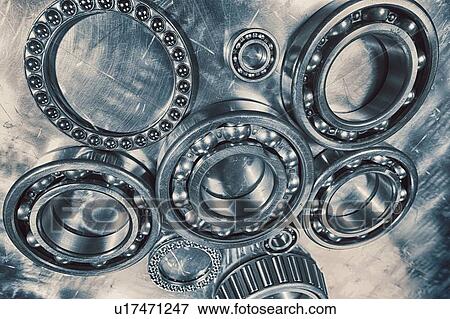 Industrial ball-bearings. View Large Photo Image Stock Photo - Industrial ball-bearings.. Fotosearch