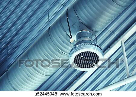 Stock Photo - Industrial ventilation pipe.. Fotosearch
