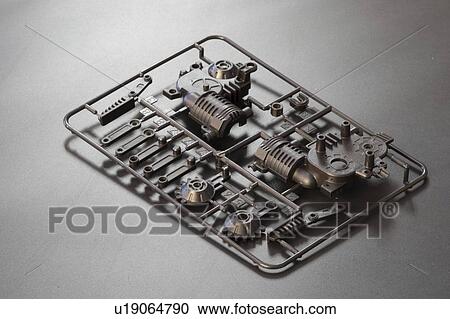 Stock Image - Injection moulding moulds.. Fotosearch