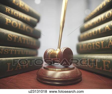 Judge's gavel and books. View Large Photo Image Stock Photo - Judge's gavel and books.. Fotosearch
