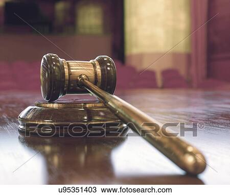 Stock Image - Judge's gavel.. Fotosearch