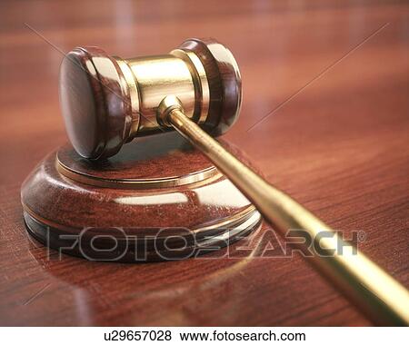 Stock Photo - Judge's gavel.. Fotosearch