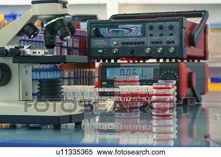 Stock Photography - Laboratory equipment.. Fotosearch