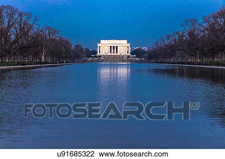 Stock Image - Lincoln Memorial, Washington D. C. . Fotosearch