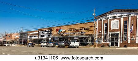 Main Street USA, Storefronts of San Augustine, Texas View Large Photo Image Stock Photograph - Main Street USA, Storefronts of San Augustine, Texas. Fotosearch