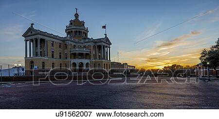 Stock Photo - Marshall Texas Courthouse-Harrison County Courthouse, Marshall, Texas-. Fotosearch
