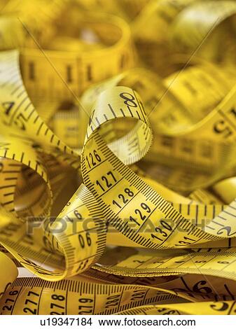 Picture - Measuring tape, full frame.. Fotosearch