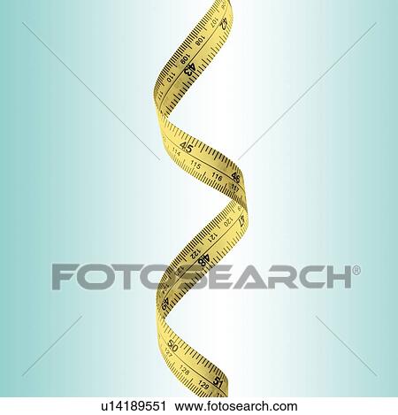 Stock Image - Measuring tape.. Fotosearch