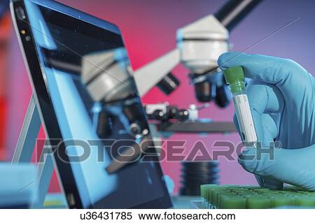 Stock Photography - Medical research, conceptual image.. Fotosearch