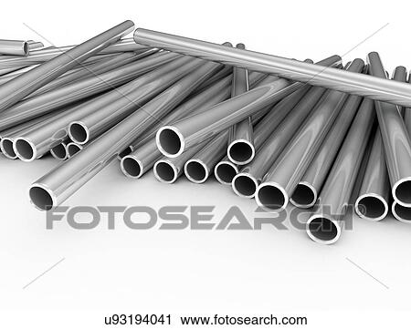 Metal pipes, illustration. View Large Photo Image Stock Image - Metal pipes, illustration.. Fotosearch