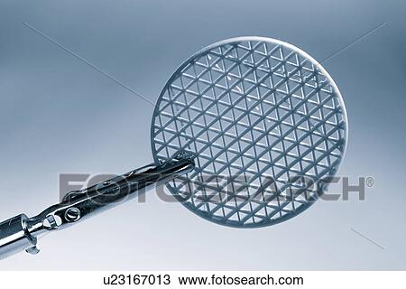 Stock Image - Metamaterial sample made on 3D printer.. Fotosearch