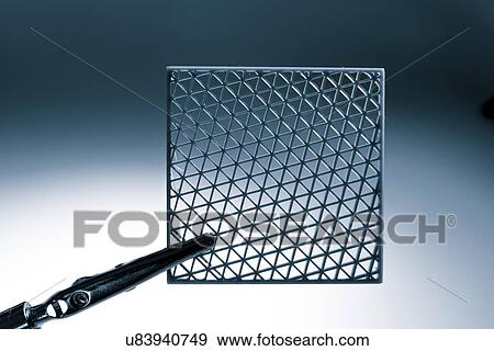 Metamaterial sample made on 3D printer. View Large Photo Image Stock Photo - Metamaterial sample made on 3D printer.. Fotosearch