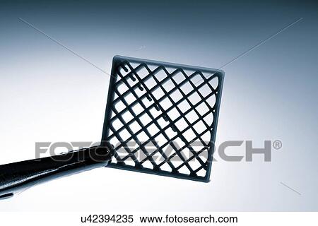 Stock Photography - Metamaterial sample made on 3D printer.. Fotosearch