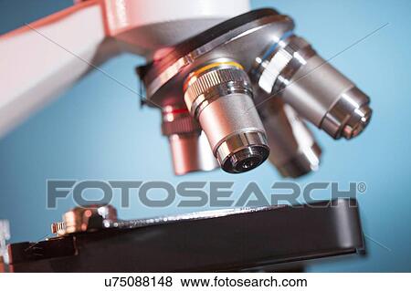 Microscope stage and lenses. View Large Photo Image Stock Photo - Microscope stage and lenses.. Fotosearch