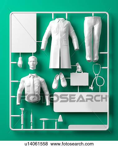 Model doctor kit, computer illustration. View Large Photo Image Stock Photo - Model doctor kit, computer illustration.. Fotosearch