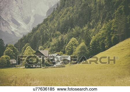 Stock Photography - Mountain landscape, Slovakia.. Fotosearch