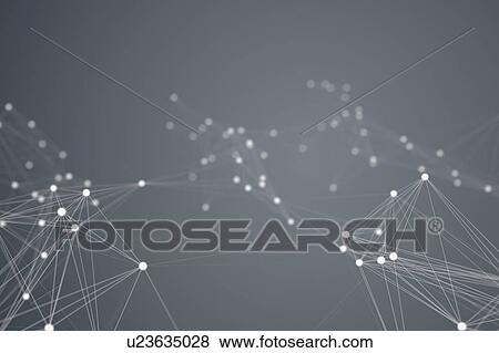Stock Photo - Network, computer illustration.. Fotosearch