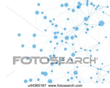 Stock Photo - Network, computer illustration.. Fotosearch