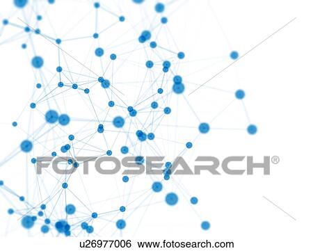 Stock Photograph - Network, computer illustration.. Fotosearch