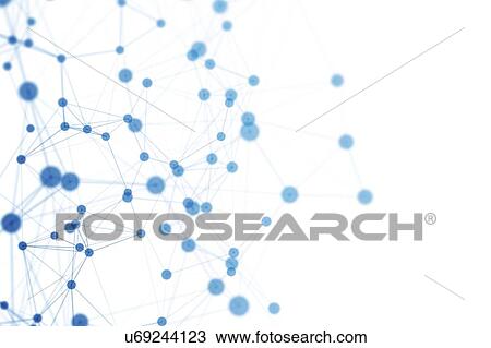 Stock Image - Network, illustration.. Fotosearch