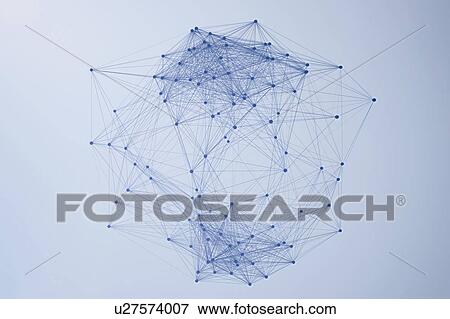 Stock Photo - Network, illustration.. Fotosearch