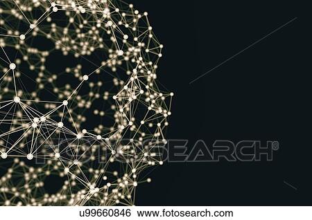 Stock Photograph - Network, illustration.. Fotosearch