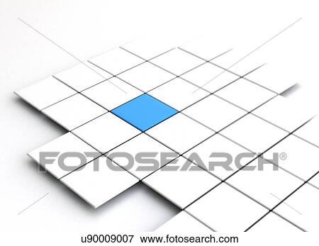 Stock Photo - Odd one out, conceptual computer illustration.. Fotosearch