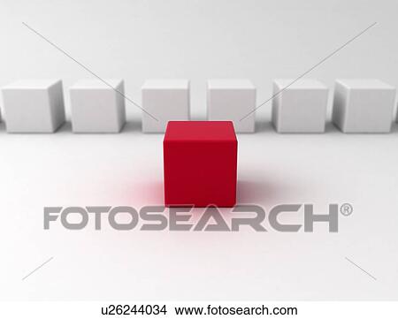 Odd one out, illustration. View Large Photo Image Picture - Odd one out, illustration.. Fotosearch