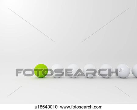 Stock Image - Odd one out, illustration.. Fotosearch