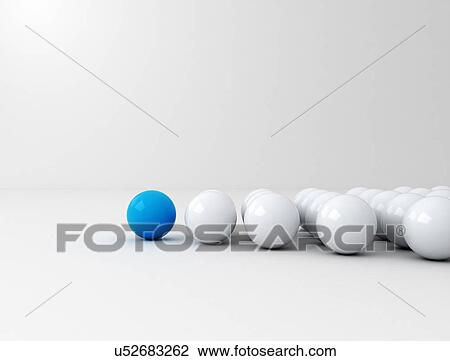 Stock Image - Odd one out, illustration.. Fotosearch