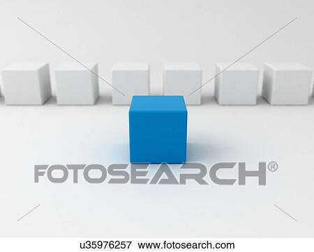 Stock Photo - Odd one out, illustration.. Fotosearch