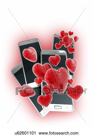 Online dating, conceptual illustration. View Large Photo Image Stock Image - Online dating, conceptual illustration.. Fotosearch