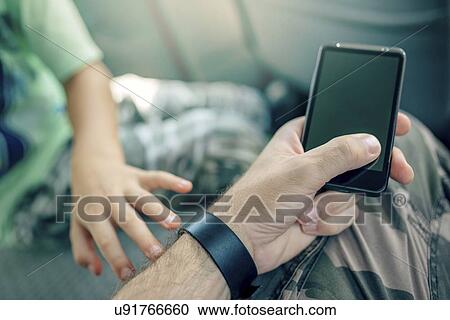 Parent on phone ignoring child. View Large Photo Image Stock Image - Parent on phone ignoring child.. Fotosearch