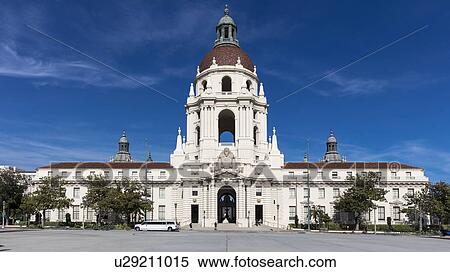 Stock Photography - Pasadena City Hall, Pasadena California. Fotosearch