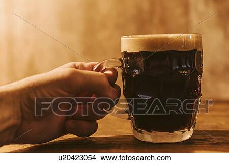 Pint of beer. View Large Photo Image Picture - Pint of beer.. Fotosearch
