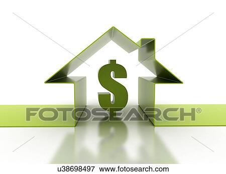 Stock Photo - Property value, computer illustration.. Fotosearch